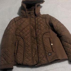 Marezzi brown faux fur jacket